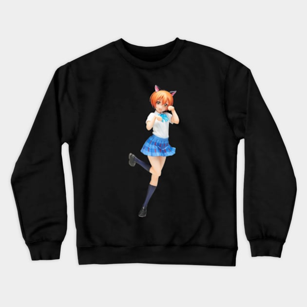 rin figure! Crewneck Sweatshirt by aishc